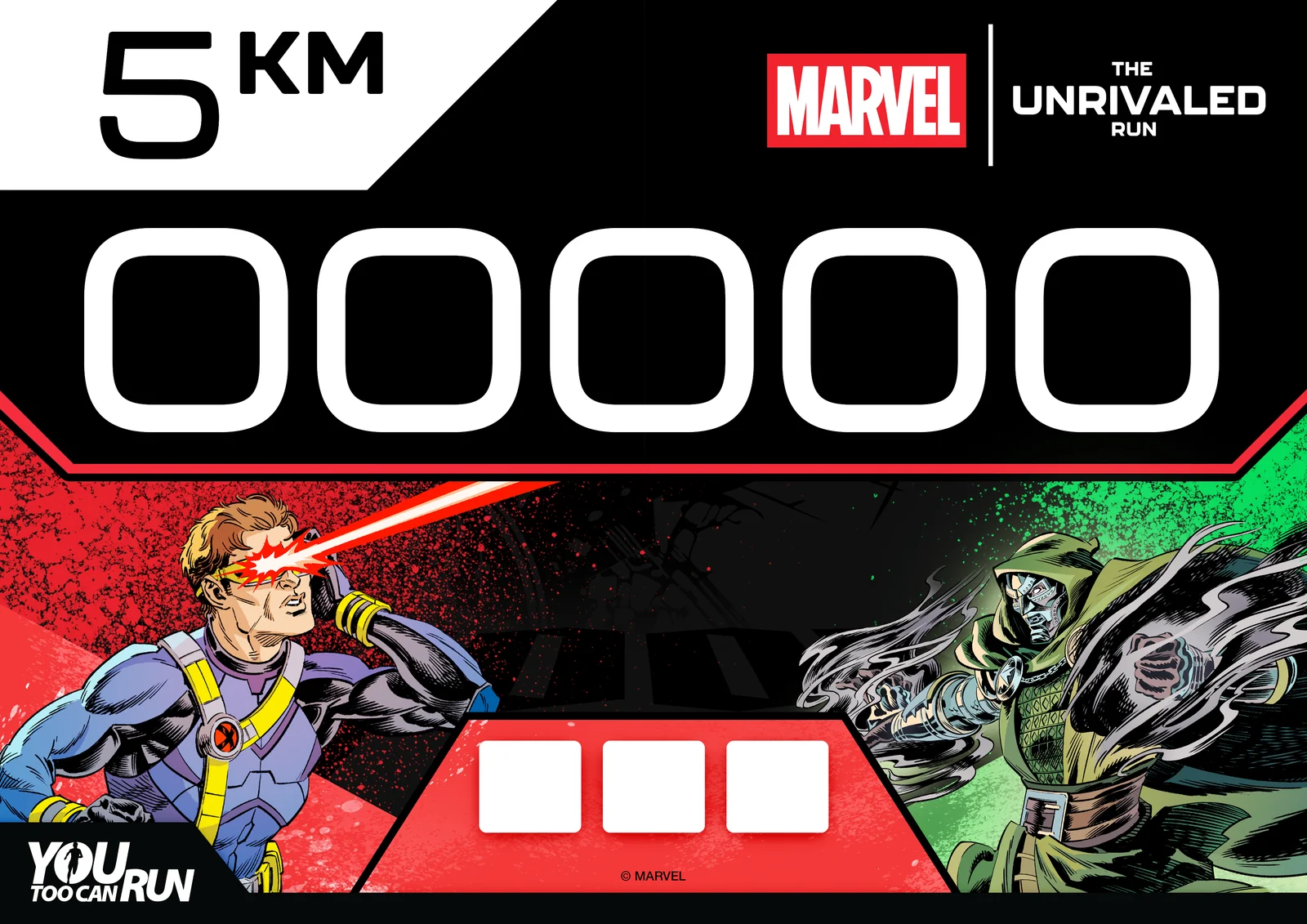 Official race BIB — 5 KM