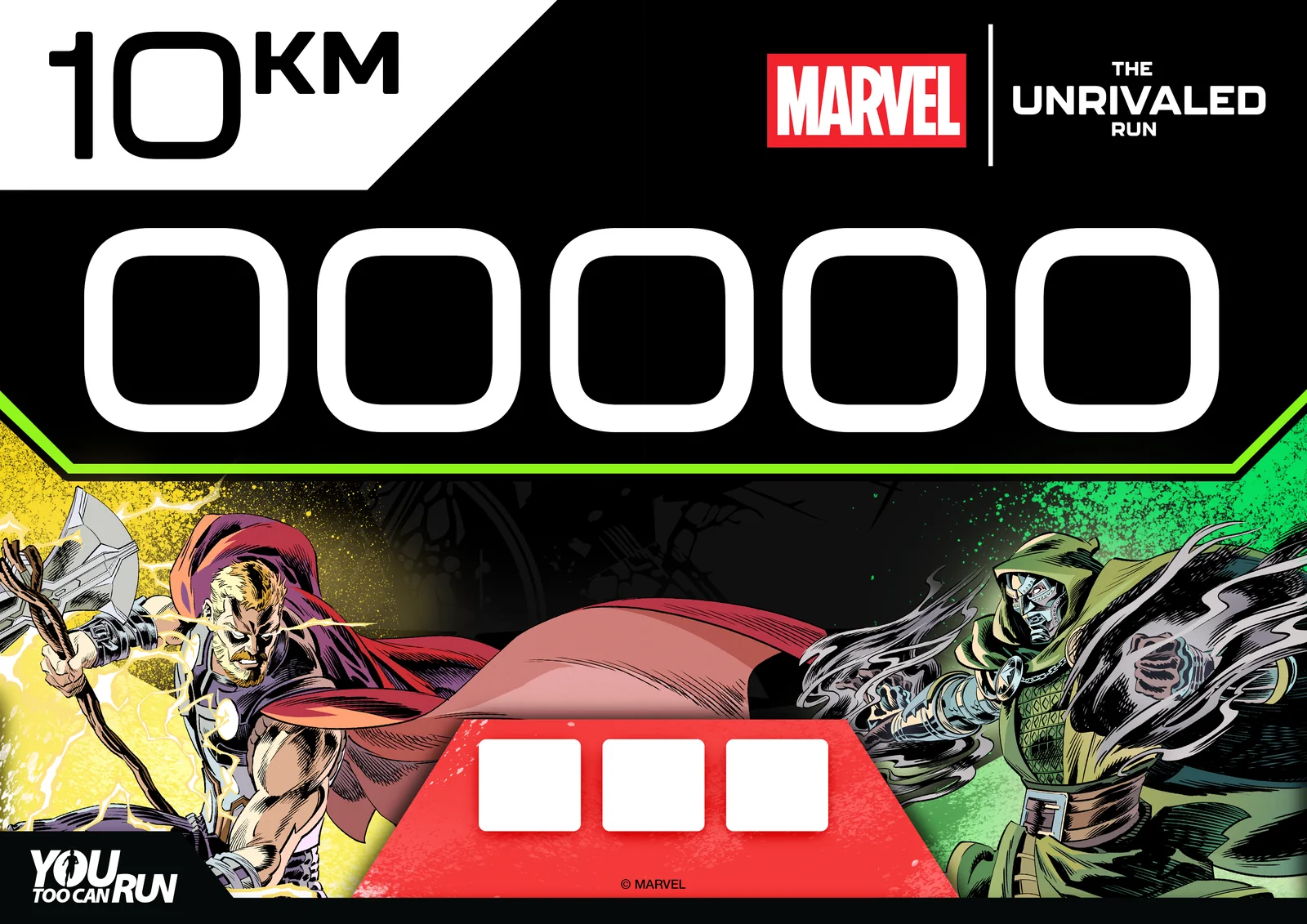 Official race BIB — 10 KM