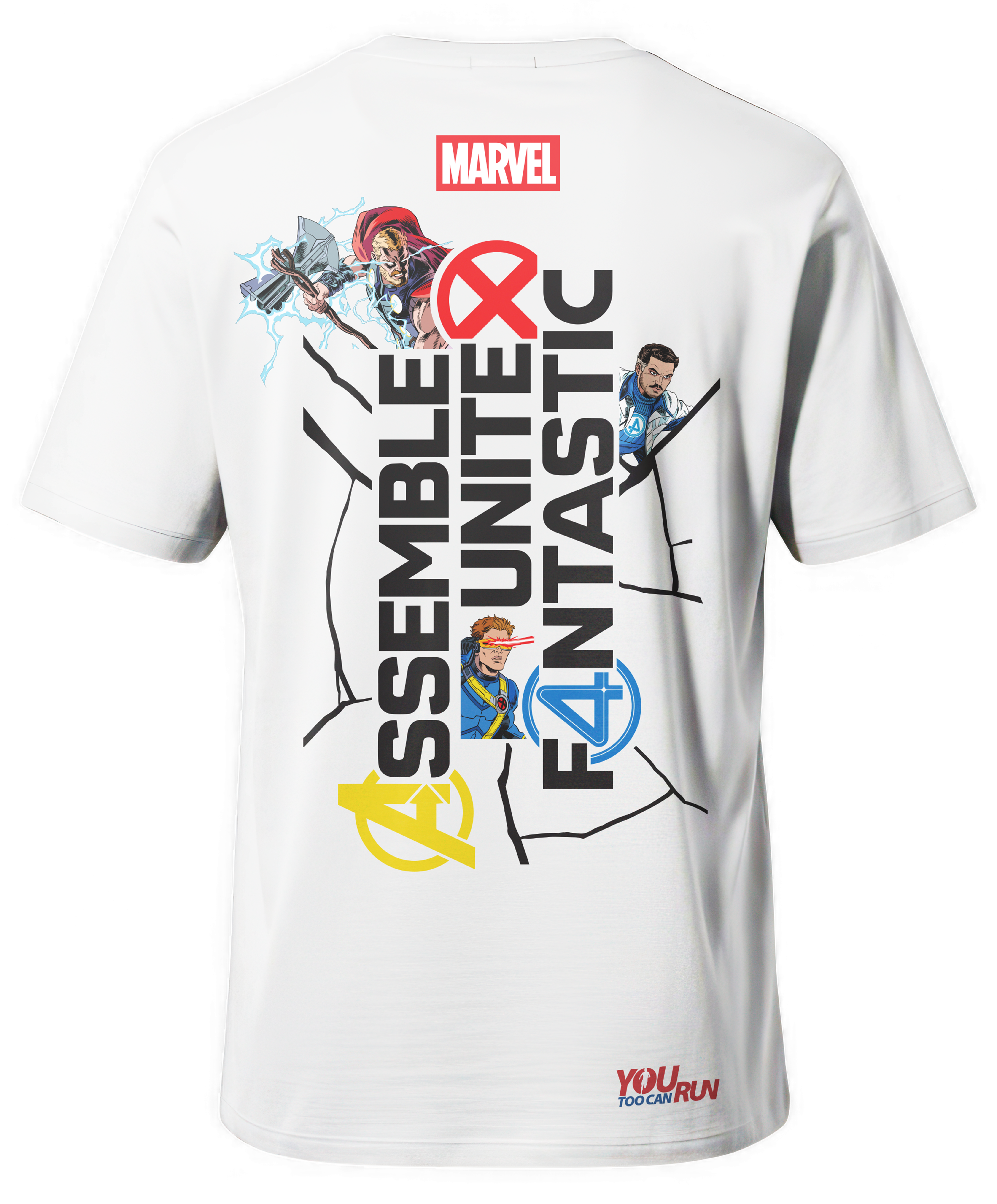 Marvel - The Unrivaled Run T-shirt — back